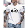 "Jesus" Print Casual Street Stretch Round Neck Shirt Summer Made USA T-Shirts, Hoodie, Sweatshirt - T-Shirt, Sweatshirt, Hoodie