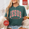 Jesus Checkered Shirt Comfort Colors Xmas Religious T-Shirts, Hoodie, Sweatshirt - T-Shirt, Sweatshirt, Hoodie
