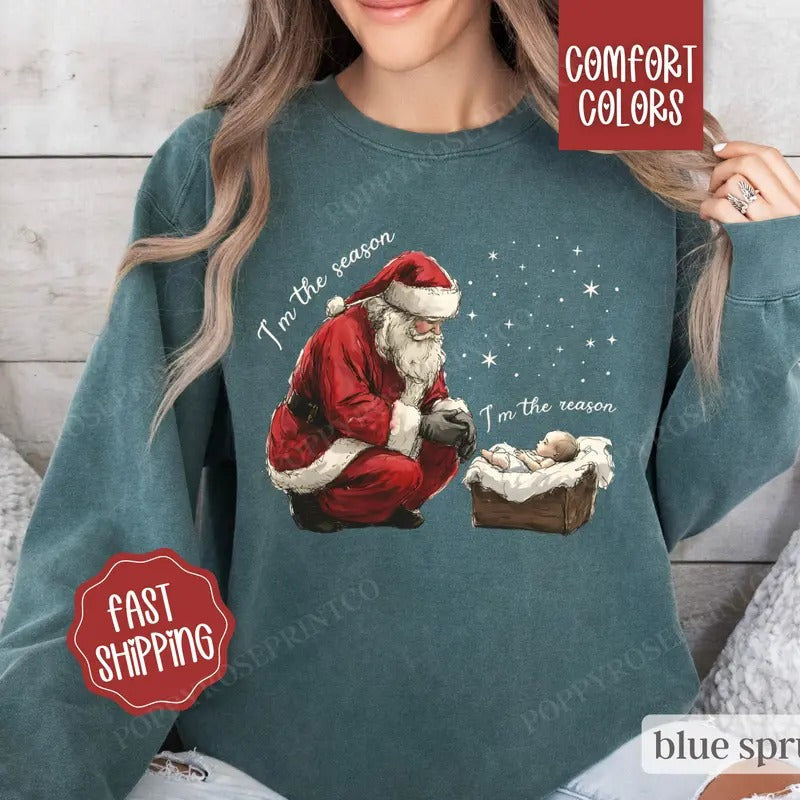 Jesus Comfort Colors Christian Womenswear Religious T-Shirts, Hoodie, Sweatshirt - T-Shirt, Sweatshirt, Hoodie