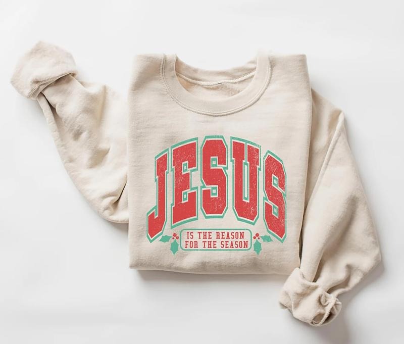 Jesus Is Reason Season Shirt Jesus Christian Nativity Xmas Shirt Christian T-Shirts, Hoodie, Sweatshirt - T-Shirt, Sweatshirt, Hoodie