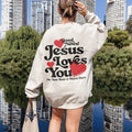 Jesus Loves You Christian Mental Health Preppy Faith Based Y2K Christian Clothes Religious Indie Catholic T-Shirts, Hoodie, Sweatshirt - T-Shirt, Sweatshirt, Hoodie