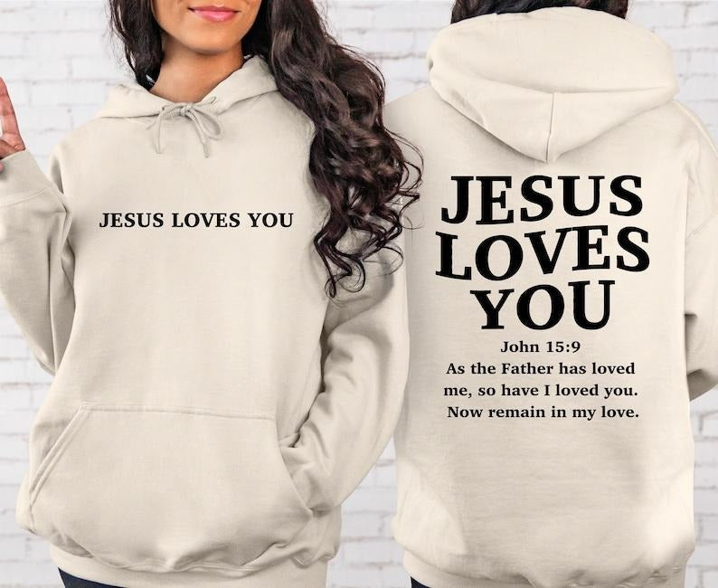 Jesus Loves You Shirt Christian Shirt Jesus Shirts Bible Verse Shirt Religious Shirt Church Shirt Believer Fearless Jesus Is King T-Shirts, Hoodie, Sweatshirt - T-Shirt, Sweatshirt, Hoodie