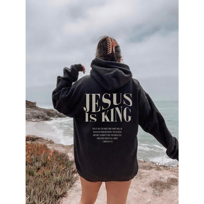 Jesus Is King Jesus Christian Clothes Streetwear Gospel T-Shirts, Hoodie, Sweatshirt - T-Shirt, Sweatshirt, Hoodie