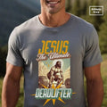 Jesus Deadlifter Christian Workout Shirt Funny Gym Jesus Lifting Gym Shirt Jesus Religious Gym Apparelstyle{N002}2 T-Shirts, Hoodie, Sweatshirt - T-Shirt, Sweatshirt, Hoodie