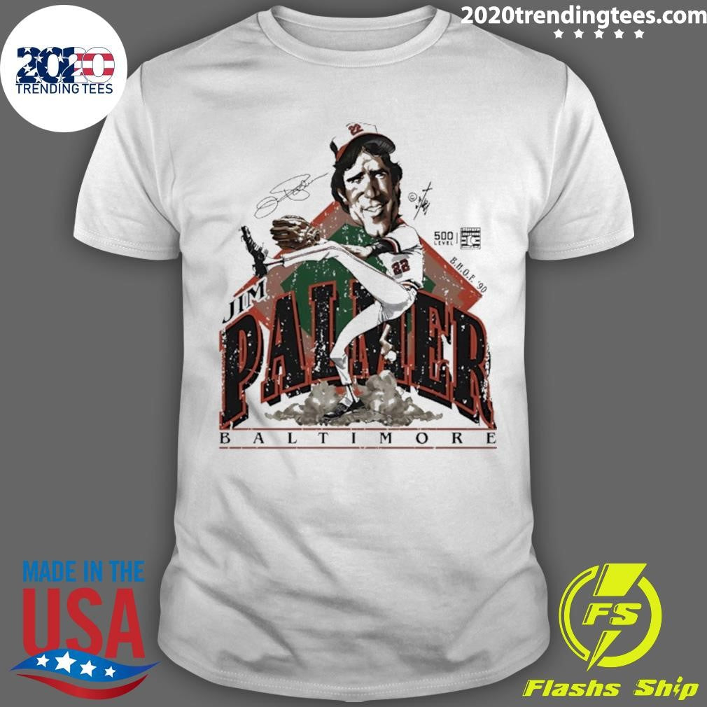 Jim Palmer Baltimore Orioles Bruce Stark Signature Shirt Unisex T-shirt, Sweatshirt, Hoodie, Long Sleeve Tee - T-Shirt, Sweatshirt, Hoodie