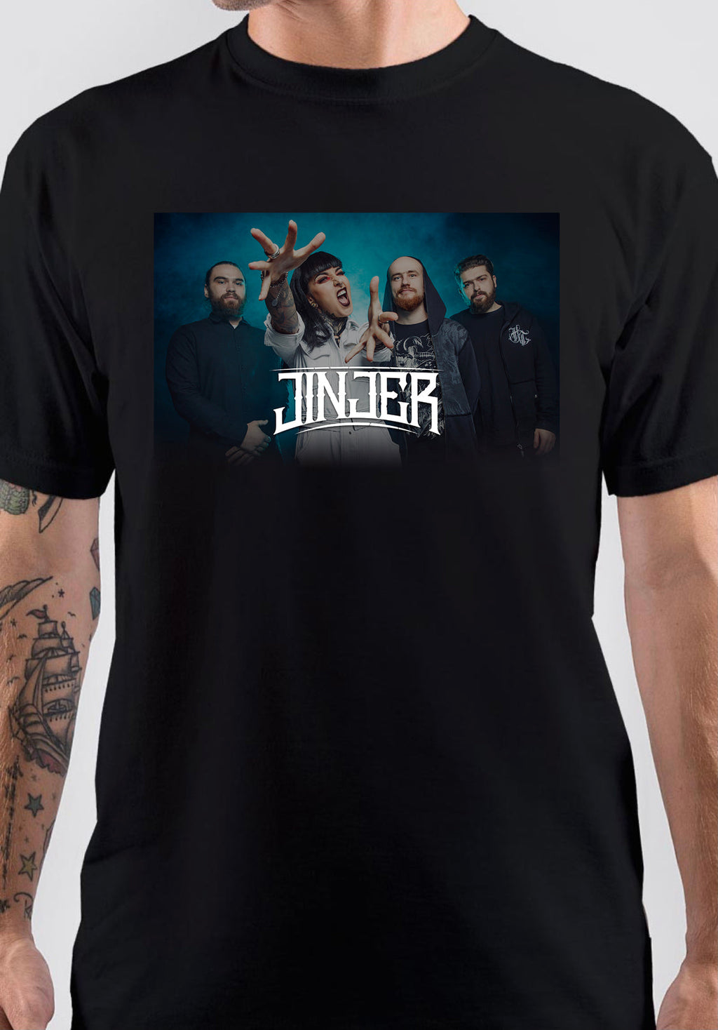 Jinjer Band Members T-Shirts, Hoodie, Sweatshirt - T-Shirt, Sweatshirt, Hoodie