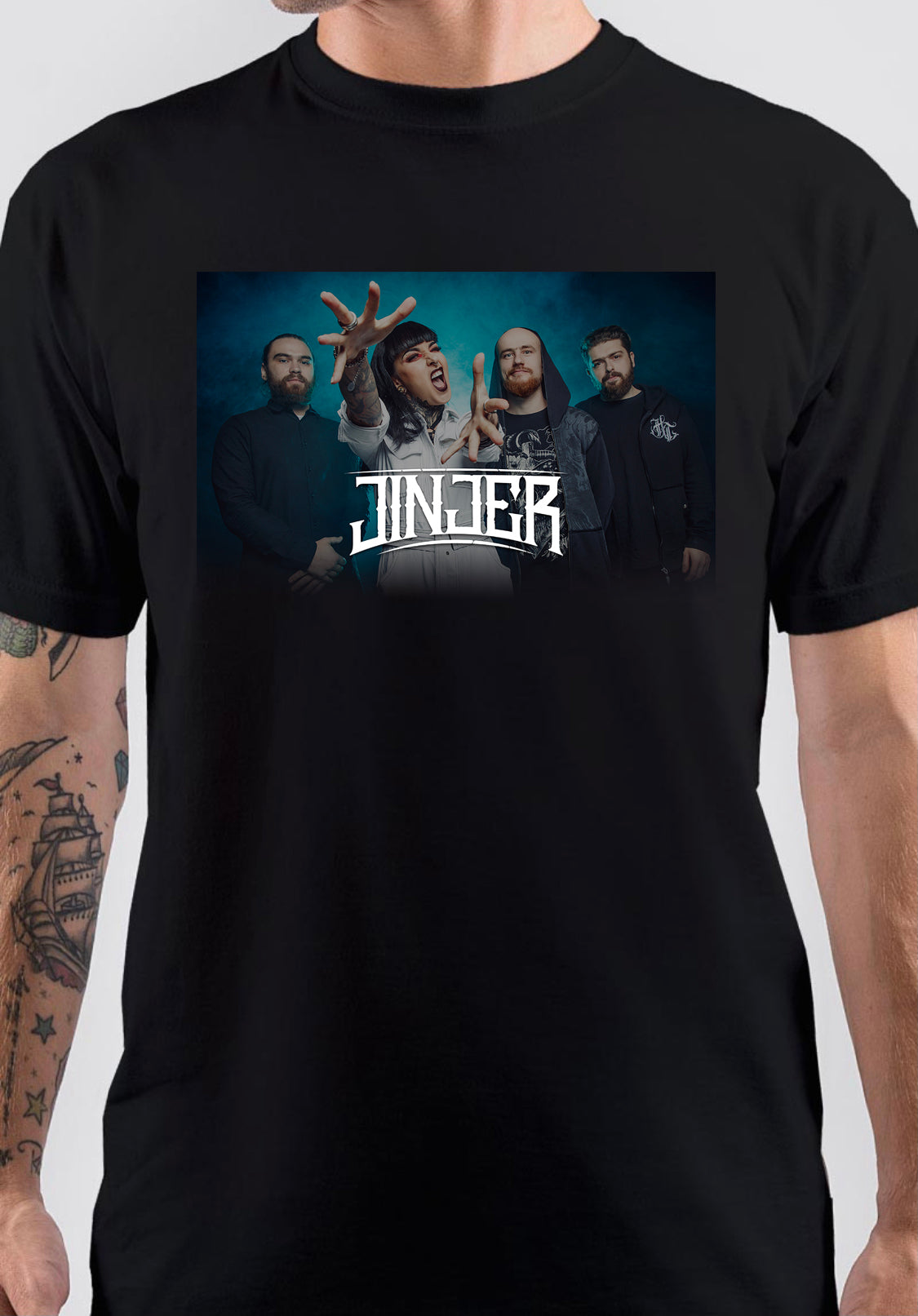 Jinjer Band Members T-Shirts, Hoodie, Sweatshirt - T-Shirt, Sweatshirt, Hoodie