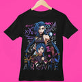 Jinx Arcane Gaming Shirt LOL Shirt Video Game Shirt Moba Game Shirt Gamer Shirt Game Lover Shirt Gaming T-Shirts, Hoodie, Sweatshirt - T-Shirt, Sweatshirt, Hoodie