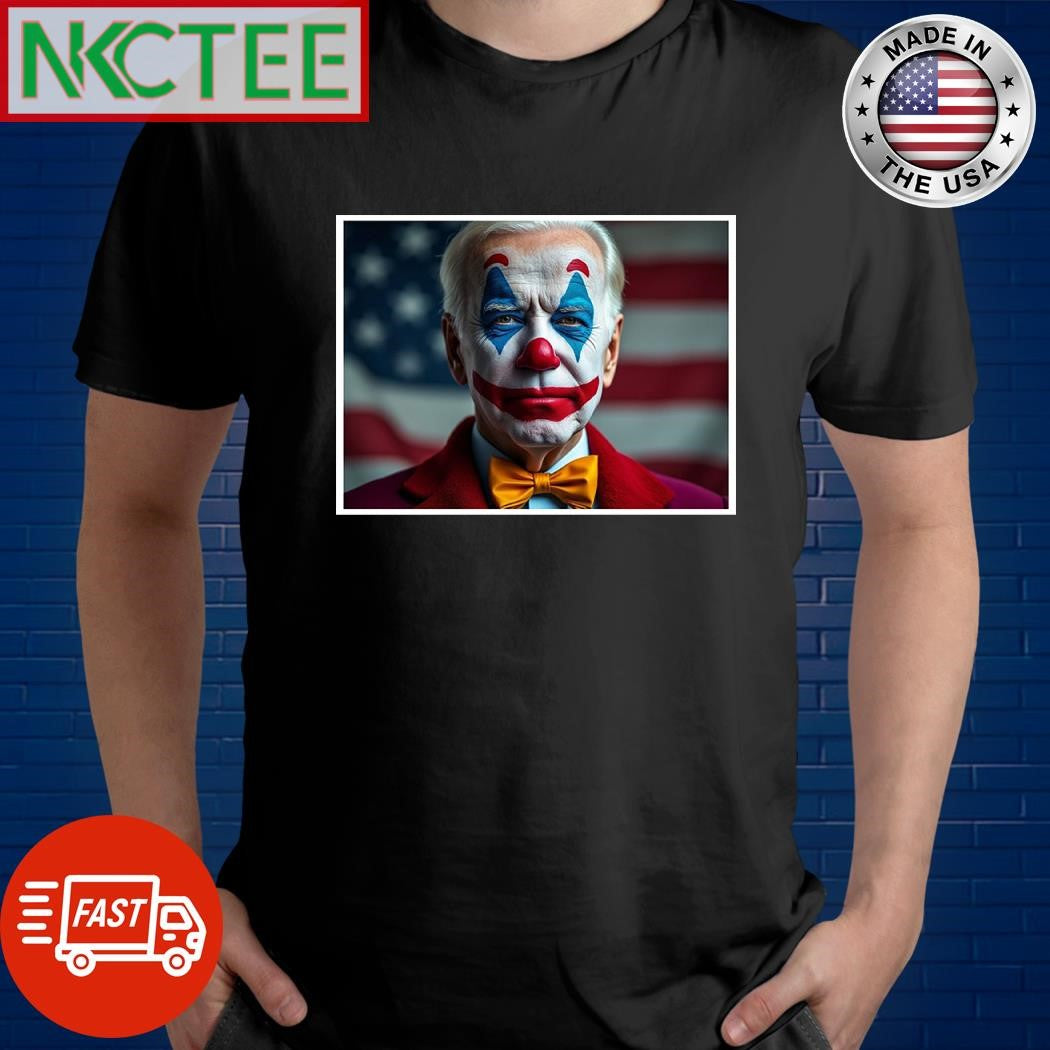 Joe Biden clown shirt Unisex T-shirt, Sweatshirt, Hoodie, Long Sleeve Tee - T-Shirt, Sweatshirt, Hoodie