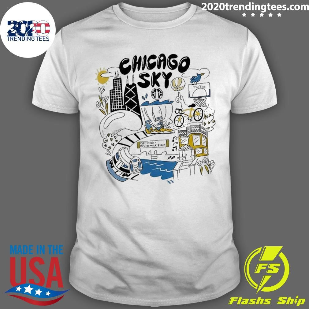 Joe Kraft Chicago Sky 2026 Shirt Unisex T-shirt, Sweatshirt, Hoodie, Long Sleeve Tee - T-Shirt, Sweatshirt, Hoodie