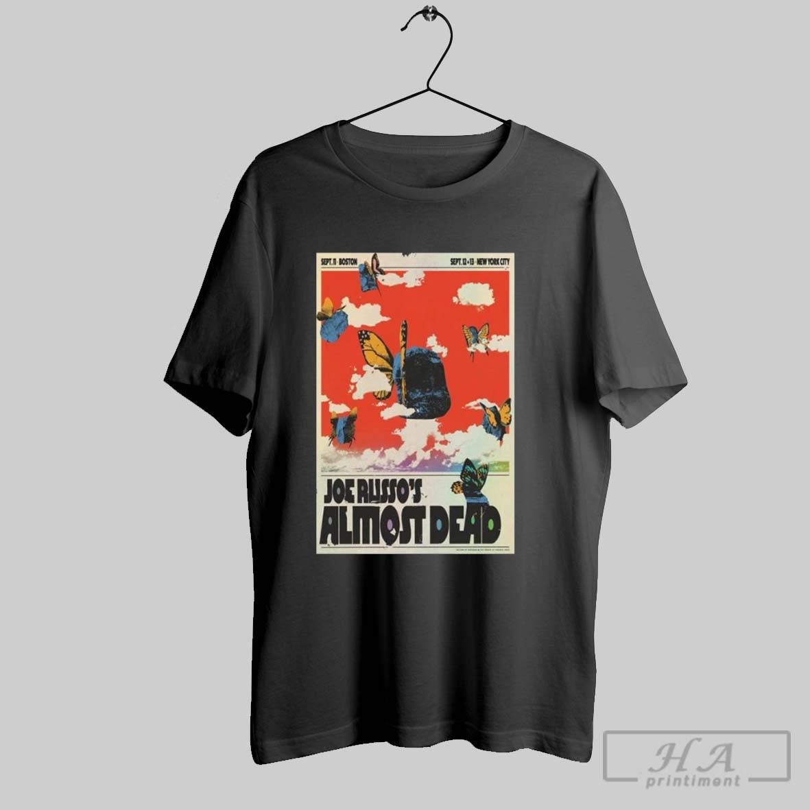 Joe Russos Almost Dead Sept 11 13 2025 Shows Poster Unisex T-shirt, Sweatshirt, Hoodie, Long Sleeve Tee - T-Shirt, Sweatshirt, Hoodie