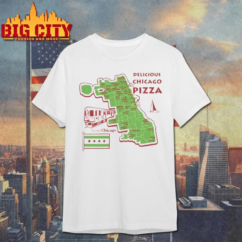 Joey Swoll Delicious Chicago Pizza Shirt Unisex T-shirt, Sweatshirt, Hoodie, Long Sleeve Tee - T-Shirt, Sweatshirt, Hoodie