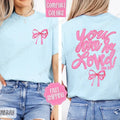 John 3:16 Comfort Colors Religious Cute Coquette T-Shirts, Hoodie, Sweatshirt - T-Shirt, Sweatshirt, Hoodie