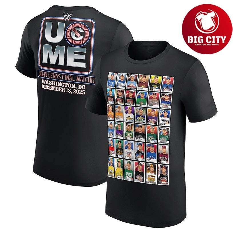 John Cena Trading Cards 2025 Two Sided Shirt Unisex T-shirt, Sweatshirt, Hoodie, Long Sleeve Tee - T-Shirt, Sweatshirt, Hoodie