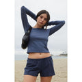 John Galt Navy Bonnie Long Sleeve Off Shoulder Top T-Shirts, Hoodie, Sweatshirt - T-Shirt, Sweatshirt, Hoodie