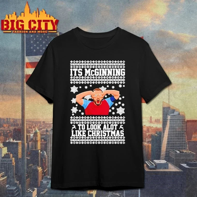 John McGinn It’s McGinning To Look A Lot Like Christmas ugly shirt Unisex T-shirt, Sweatshirt, Hoodie, Long Sleeve Tee - T-Shirt, Sweatshirt, Hoodie