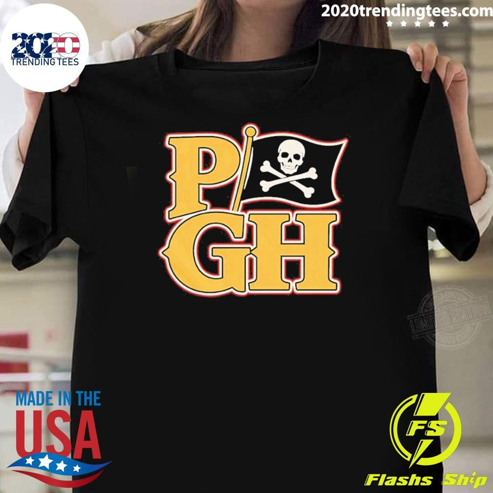 Jolly Roger Pittsburgh Pirates Pgh Mlb Baseball 2026 Shirt Unisex T-shirt, Sweatshirt, Hoodie, Long Sleeve Tee - T-Shirt, Sweatshirt, Hoodie