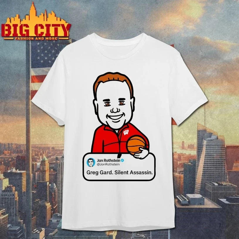 Jon Rothstein Greg Gard Silent Assassin shirt Unisex T-shirt, Sweatshirt, Hoodie, Long Sleeve Tee - T-Shirt, Sweatshirt, Hoodie