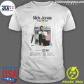 Jonas A Night With Nick Tour 2026 Shirt Unisex T-shirt, Sweatshirt, Hoodie, Long Sleeve Tee - T-Shirt, Sweatshirt, Hoodie