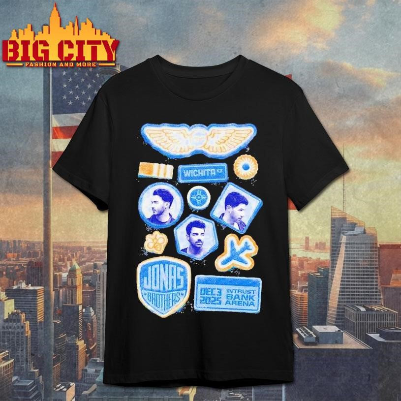 Jonas Brothers Greetings From Your Hometown Wichita Ks Dec 12 2025 Shirt Unisex T-shirt, Sweatshirt, Hoodie, Long Sleeve Tee - T-Shirt, Sweatshirt, Hoodie