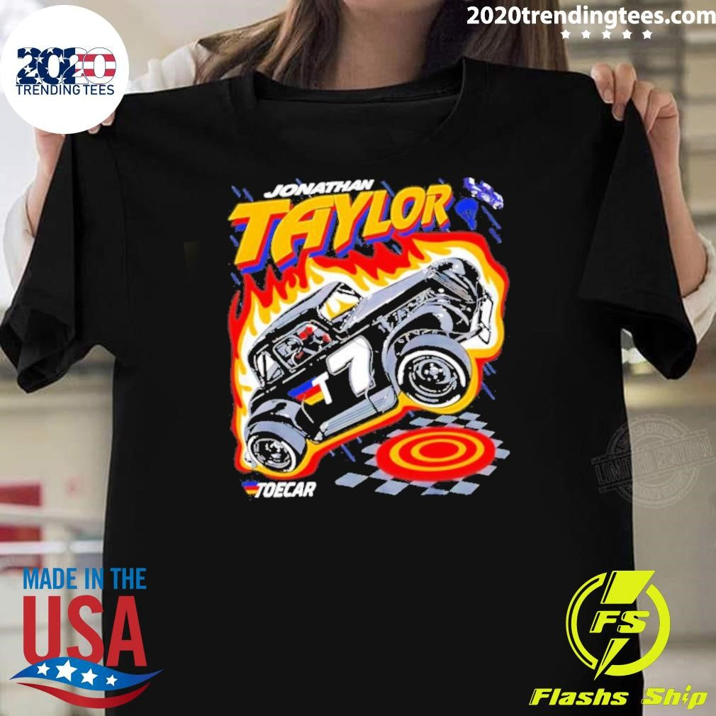 Jonathan Taylor Toecar Racing Car Shirt Unisex T-shirt, Sweatshirt, Hoodie, Long Sleeve Tee - T-Shirt, Sweatshirt, Hoodie