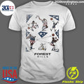 Jose Alvarado Wearing Forest Hills Caricature Shirt Unisex T-shirt, Sweatshirt, Hoodie, Long Sleeve Tee - T-Shirt, Sweatshirt, Hoodie