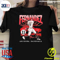 Jose Fernandez Arizona Diamondbacks Swing City Skyline Shirt Unisex T-shirt, Sweatshirt, Hoodie, Long Sleeve Tee - T-Shirt, Sweatshirt, Hoodie