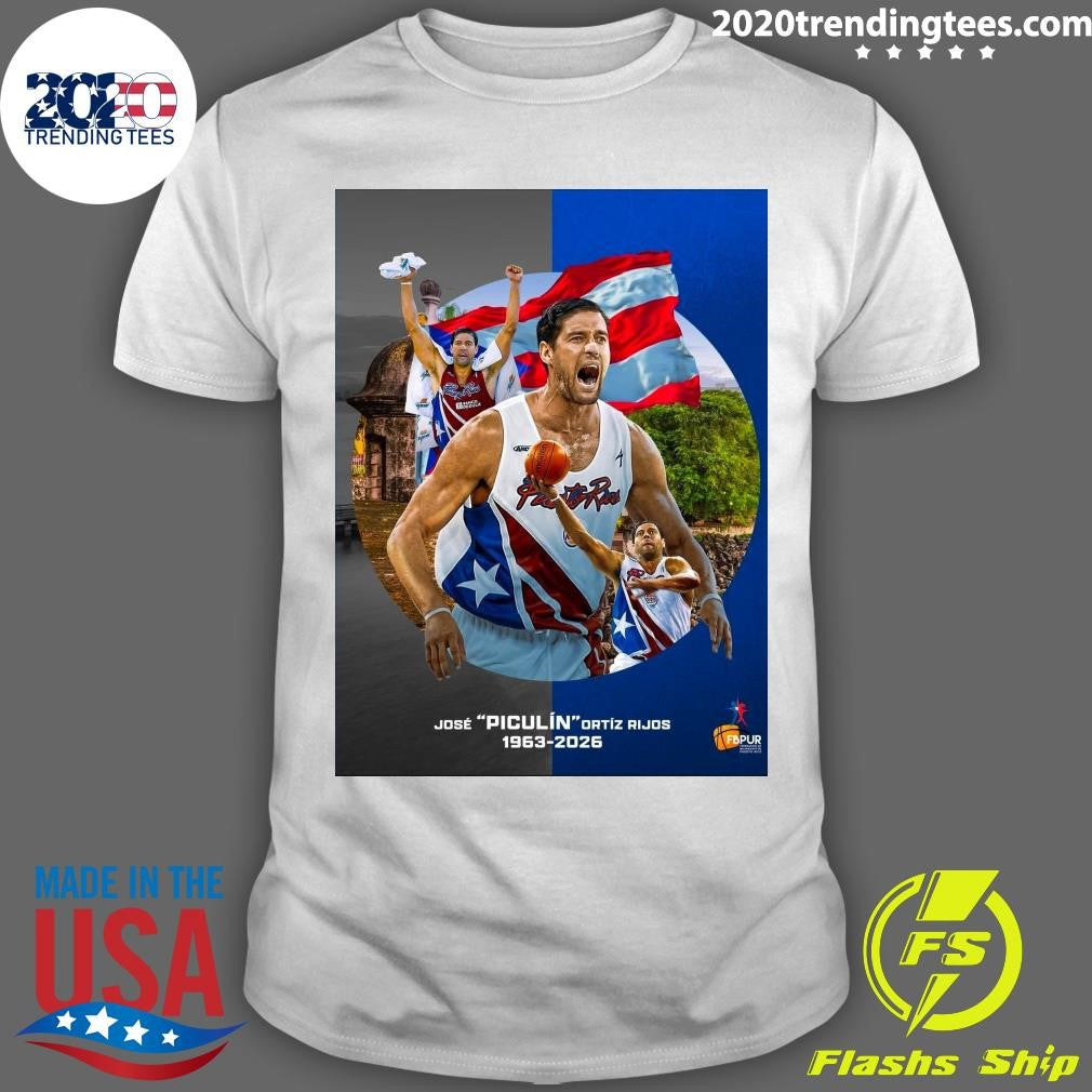 Jos Piculn Ortiz Rijos 1963-2026 Shirt Unisex T-shirt, Sweatshirt, Hoodie, Long Sleeve Tee - T-Shirt, Sweatshirt, Hoodie