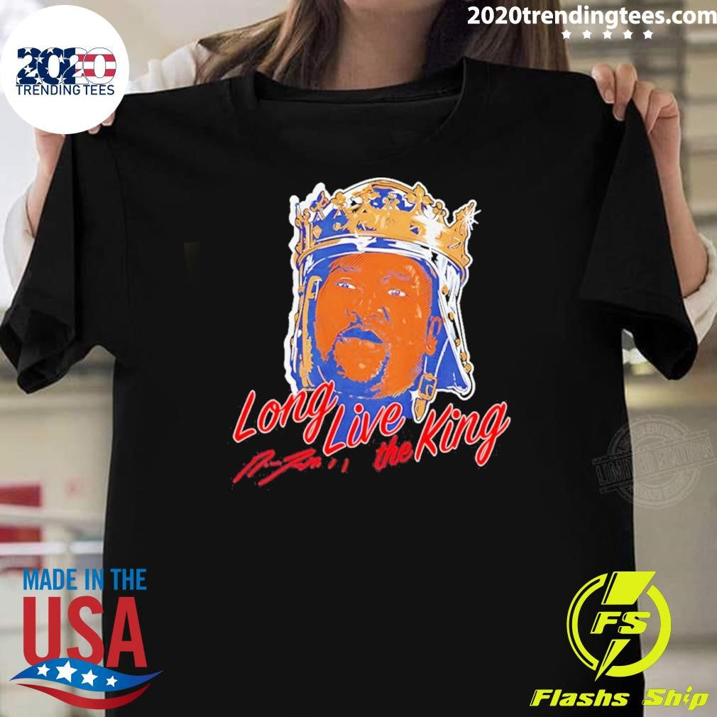 Jose Ramirez Long Live the King Signature Shirt Unisex T-shirt, Sweatshirt, Hoodie, Long Sleeve Tee - T-Shirt, Sweatshirt, Hoodie