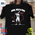 Josh Jung 6 Texas Rangers Jung Wild And Free Map Signature Shirt Unisex T-shirt, Sweatshirt, Hoodie, Long Sleeve Tee - T-Shirt, Sweatshirt, Hoodie