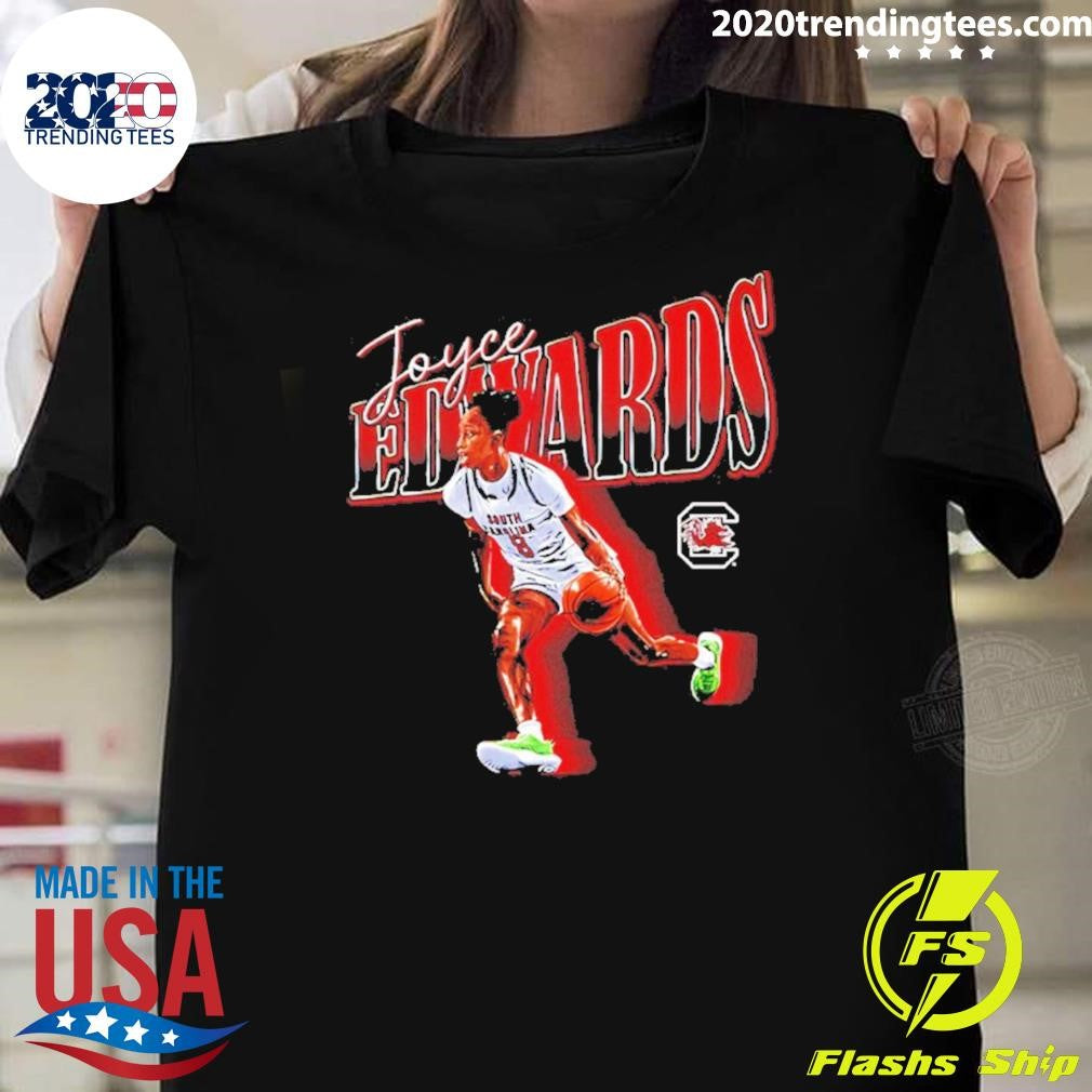 Joyce Edwards South Carolina Gamecocks Womens Basketball Shirt Unisex T-shirt, Sweatshirt, Hoodie, Long Sleeve Tee - T-Shirt, Sweatshirt, Hoodie