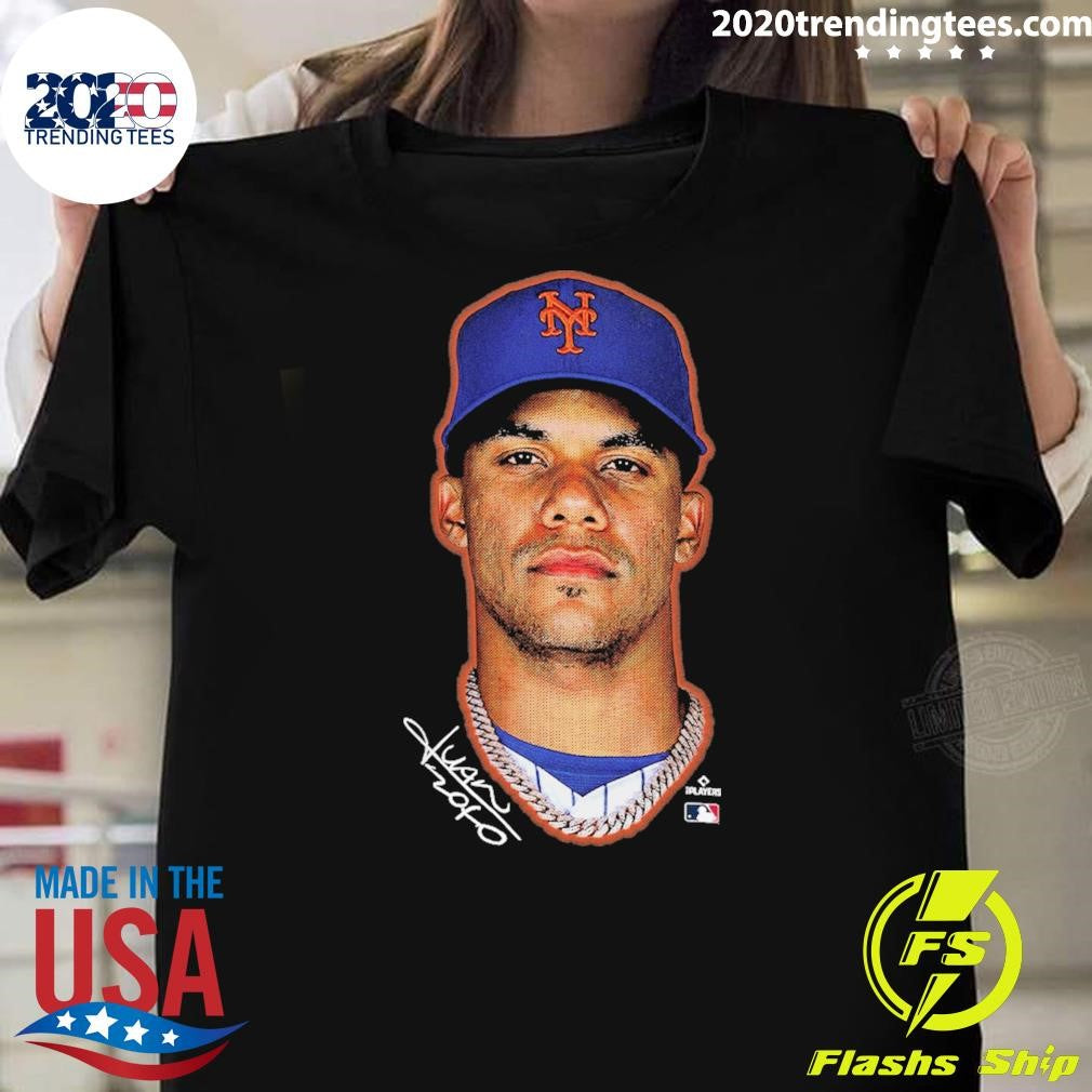 Juan Soto New York Mets Outerstuff Youth Headliner Signature Shirt Unisex T-shirt, Sweatshirt, Hoodie, Long Sleeve Tee - T-Shirt, Sweatshirt, Hoodie