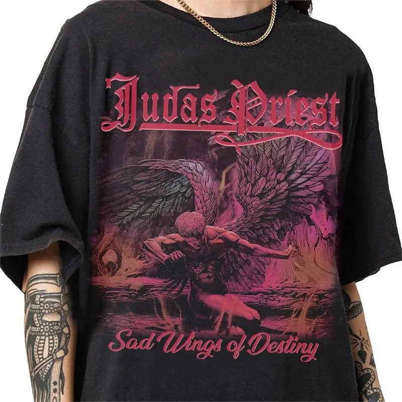 Judas Priest 90s Vintage Bootleg Classic Retro T-Shirts, Hoodie, Sweatshirt - T-Shirt, Sweatshirt, Hoodie