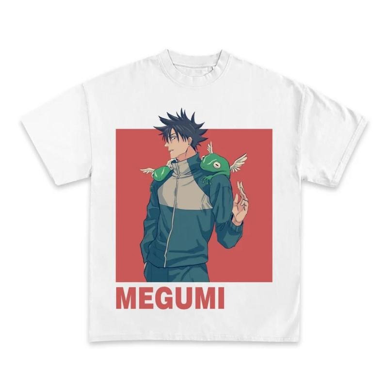 Jujutsu Kaisen Anime Megumi Square Anime & Manga Comfort Colors T-Shirts, Hoodie, Sweatshirt - T-Shirt, Sweatshirt, Hoodie