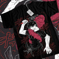 Jujutsu Kaisen Fushiguro Toji Anime Horror Black Short Sleeve All Size T-Shirts, Hoodie, Sweatshirt - T-Shirt, Sweatshirt, Hoodie