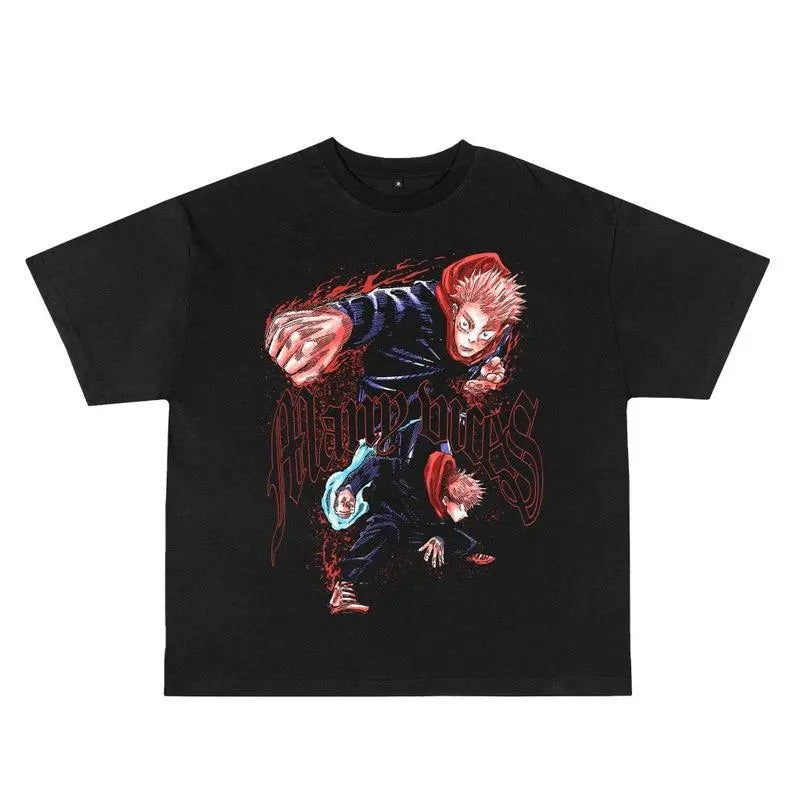 Jujutsu Kaisen Manga Tee_1_2 Comfort Colors T-Shirts, Hoodie, Sweatshirt - T-Shirt, Sweatshirt, Hoodie