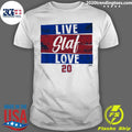 Juraj Slafkovsky Live Slaf Love 20 Shirt Unisex T-shirt, Sweatshirt, Hoodie, Long Sleeve Tee - T-Shirt, Sweatshirt, Hoodie