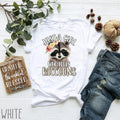 Just Girl Who Loves Raccoons Shirt Cute Raccoon Shirt Flower Raccoon Lover Shirt Raccoon Shirt Raccoon T-Shirts, Hoodie, Sweatshirt - T-Shirt, Sweatshirt, Hoodie