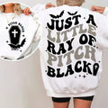 Just Little Ray Pitch Black Spooky Season Shirt Retro Halloween Halloween Shirt Fall T-Shirts, Hoodie, Sweatshirt - T-Shirt, Sweatshirt, Hoodie