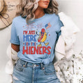 Just Here Wieners Shirt 4th July Shirt Funny Independence Day Retro America Patriotic Weenies T-Shirts, Hoodie, Sweatshirt - T-Shirt, Sweatshirt, Hoodie