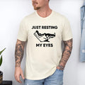 Just Resting My Eyes Recliner Tired Dad Shirt Funny Dad Shirt Funny Shirt Funny Shirts Nap Champ Gag Dad T-Shirts, Hoodie, Sweatshirt - T-Shirt, Sweatshirt, Hoodie