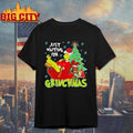 Just Waiting For Grinchmas The Grinch Christmas Shirt Unisex T-shirt, Sweatshirt, Hoodie, Long Sleeve Tee - T-Shirt, Sweatshirt, Hoodie