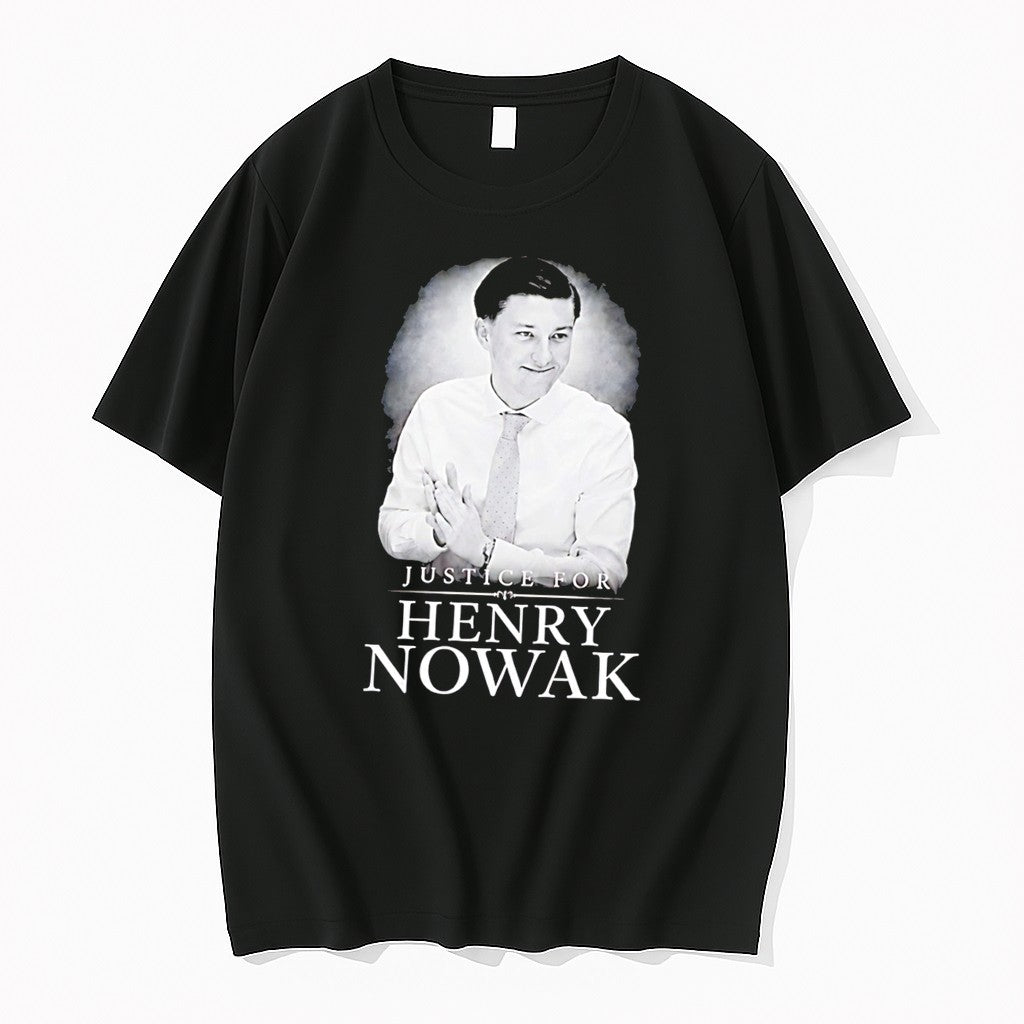 Justice For Henry Nowak 2026 Tee Tshirts Sweater Hoodie Jpg Unisex T-shirt, Sweatshirt, Hoodie, Long Sleeve Tee - T-Shirt, Sweatshirt, Hoodie