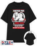 Justice for Alex Pretti and Renee Good we wont be silenced shirt Unisex T-shirt, Sweatshirt, Hoodie, Long Sleeve Tee - T-Shirt, Sweatshirt, Hoodie