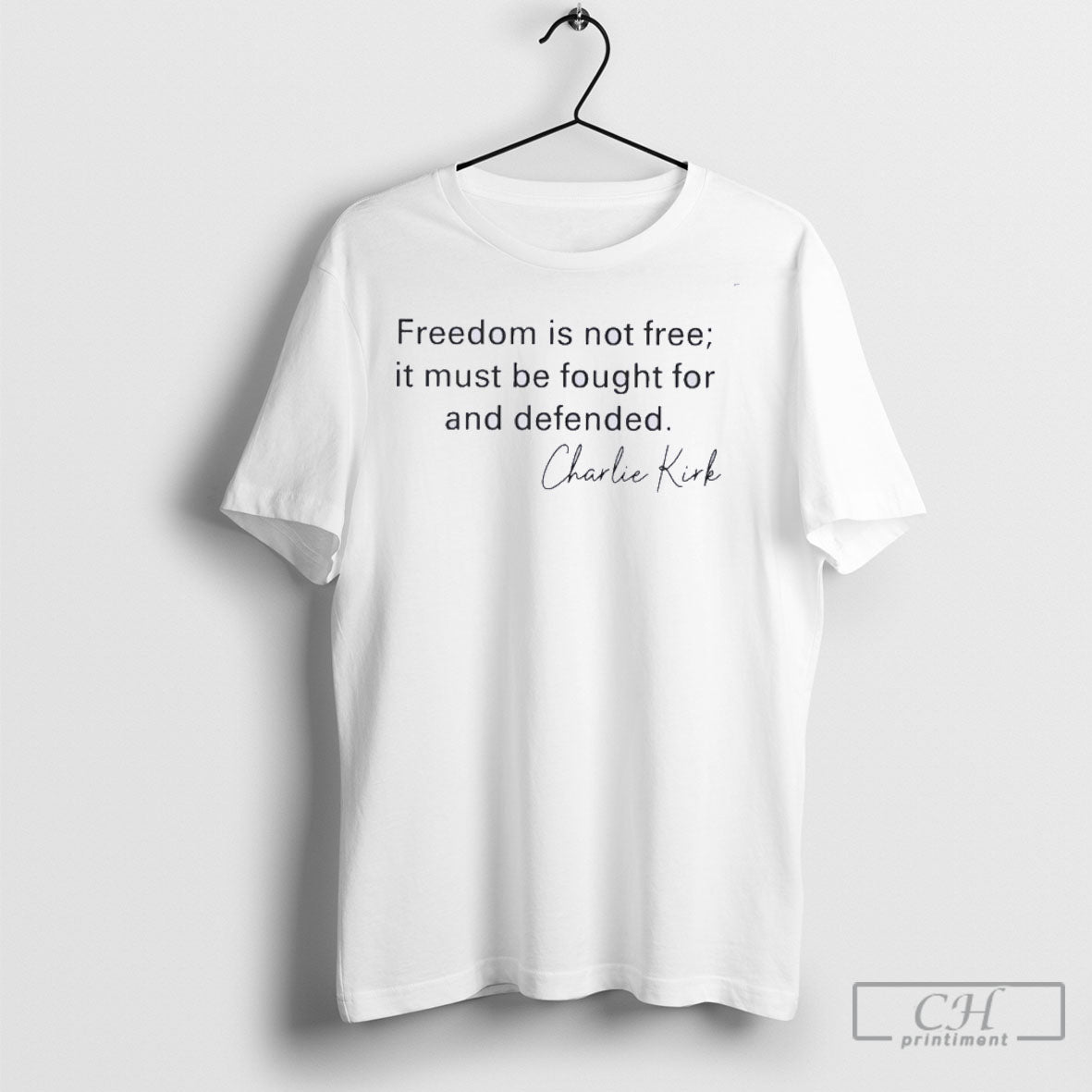 Justice For Charlie Kirk Freedom Is Not Free Unisex T-shirt, Sweatshirt, Hoodie, Long Sleeve Tee - T-Shirt, Sweatshirt, Hoodie