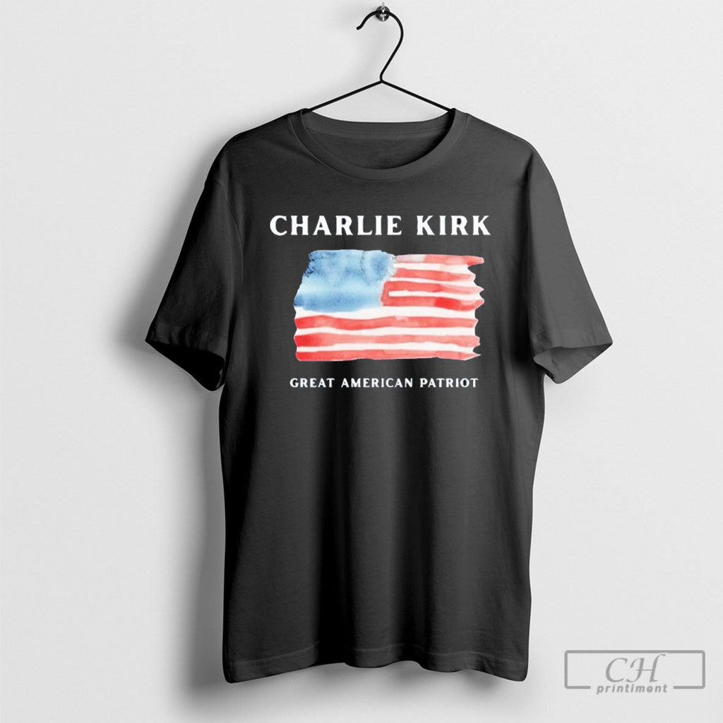 Justice For Charlie Kirk Great American Patriot Unisex T-shirt, Sweatshirt, Hoodie, Long Sleeve Tee - T-Shirt, Sweatshirt, Hoodie