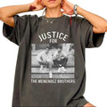 Justice Menendez Brothers Shirt True Crime Shirts Free Erik Lyle Menendez TV Show Fan Nicholas Chavez T-Shirts, Hoodie, Sweatshirt - T-Shirt, Sweatshirt, Hoodie