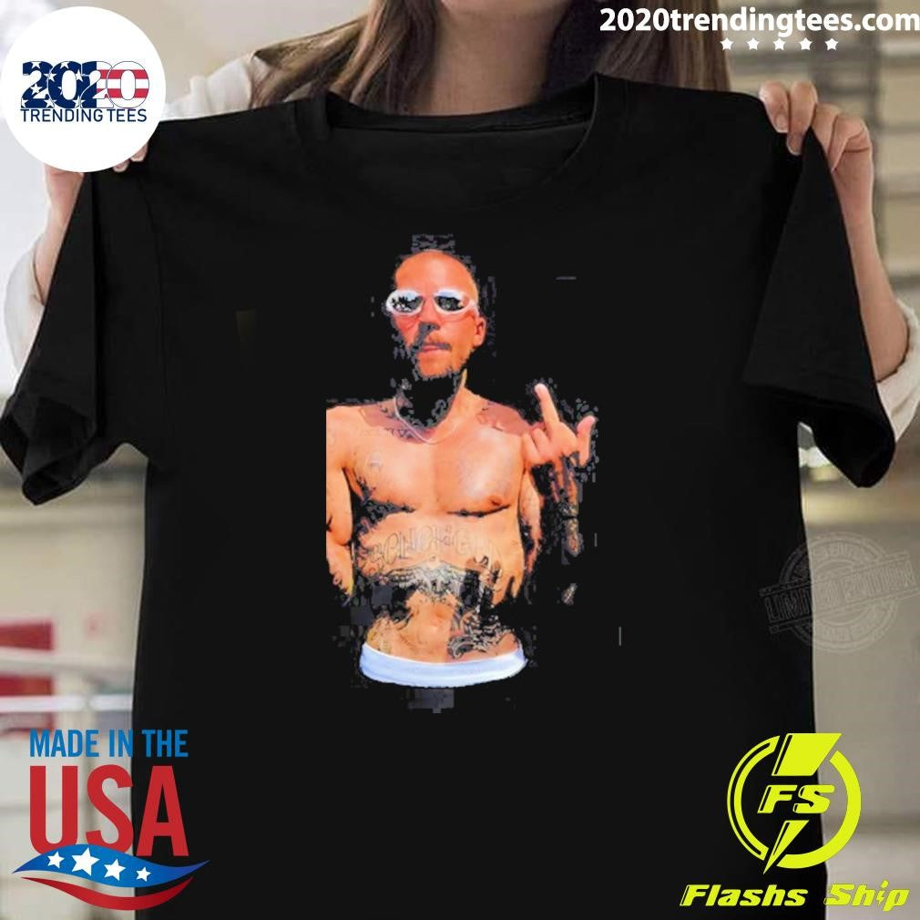 Justin Bieber Middle Finger Coachella Streetwear Shirt Unisex T-shirt, Sweatshirt, Hoodie, Long Sleeve Tee - T-Shirt, Sweatshirt, Hoodie