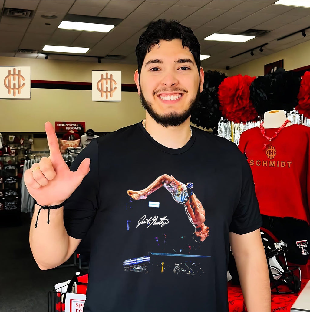 Justin gaethje ufc backflip signature mma shirt Unisex T-shirt, Sweatshirt, Hoodie, Long Sleeve Tee - T-Shirt, Sweatshirt, Hoodie