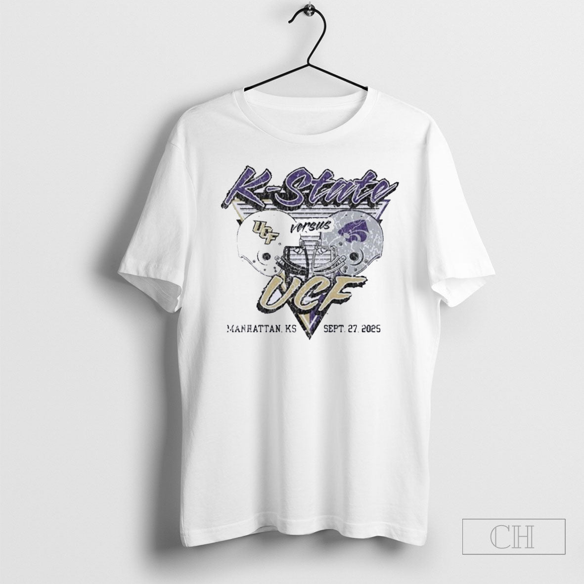 K State Wildcats Vs Ucf Golden Knights 2025 Gameday Football Unisex T-shirt, Sweatshirt, Hoodie, Long Sleeve Tee - T-Shirt, Sweatshirt, Hoodie
